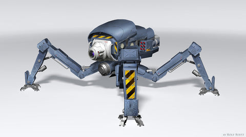 High Mobility Drone Spiders